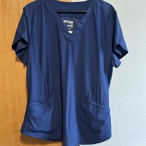 Greys Anatomy navy scrub top. Size XL